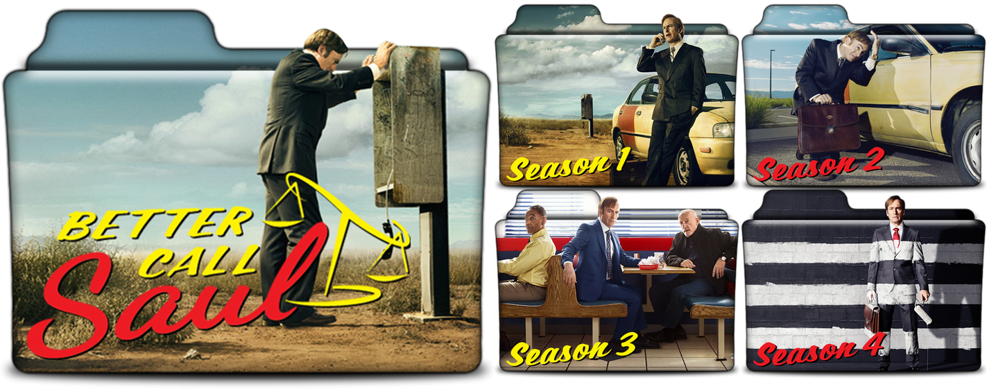 Better Call Saul Tv Show Folders In Png And Ico By Vikkipoe24 On Deviantart