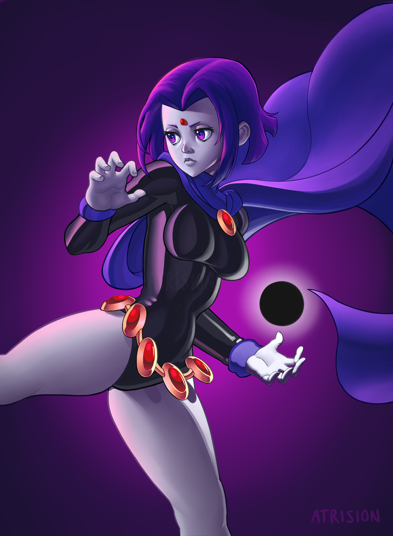 Raven: Teen Titans Fanart by Atrision on DeviantArt