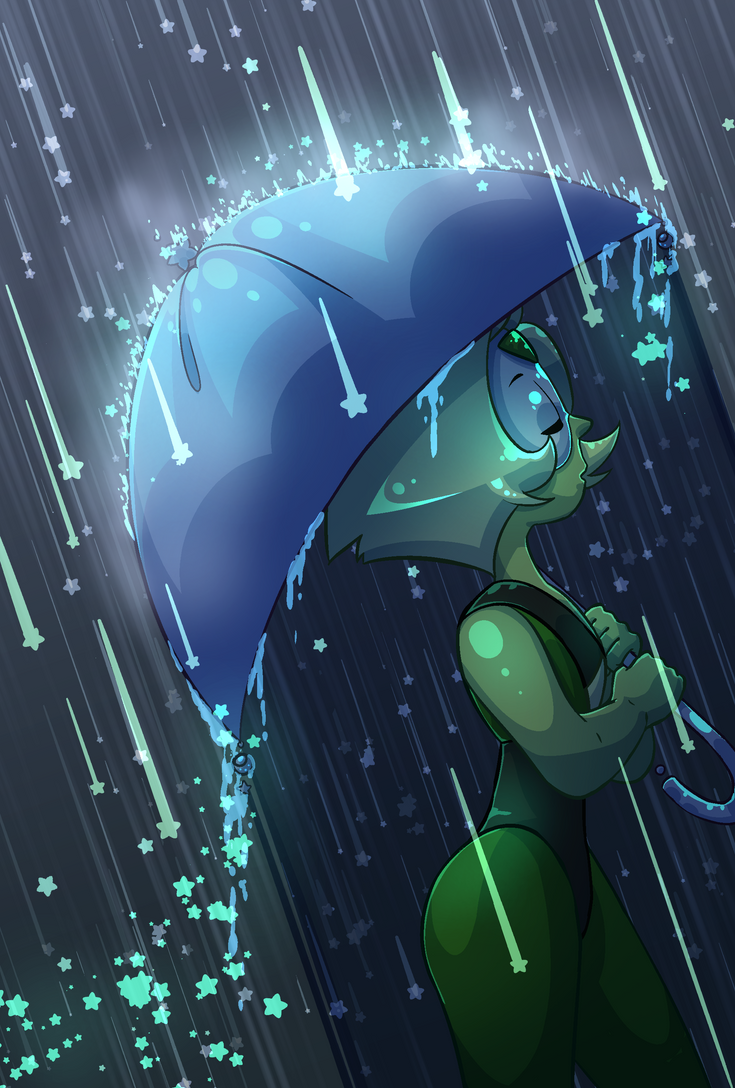 i did a piece for the logdatezine2016 , if anyone heard about that on tumblr or twitter. zine experience 10/10 would zine again.i love love loved the association of peridot and rain from&...