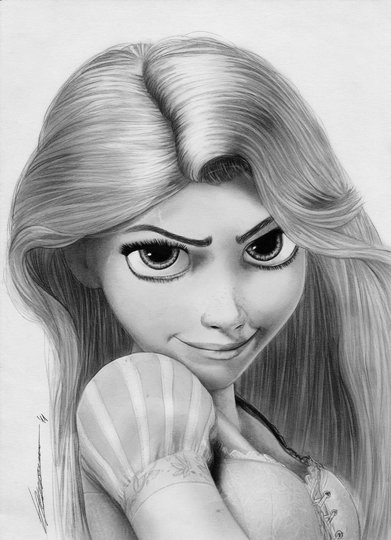 Rapunzel Tangled by Dignity13 on DeviantArt