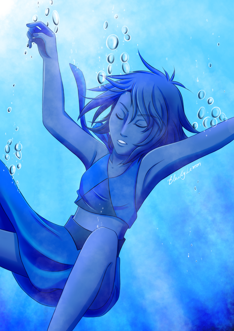 Lapis Lazuli, you fled into the bottom of the sea~