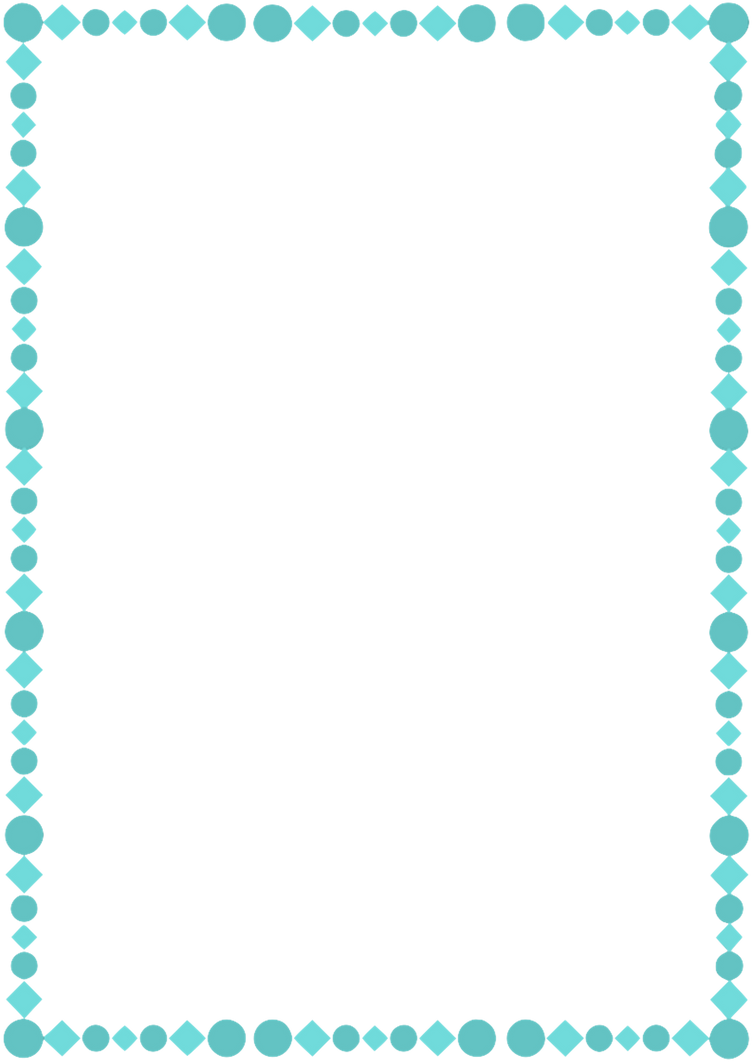 A4 Teal Page Border by whimsinkal on DeviantArt