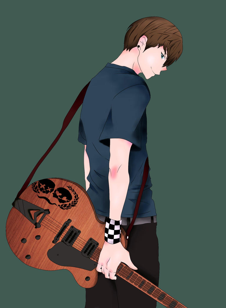 Anime Boy With Guitar By DieMyDarling20 On DeviantArt