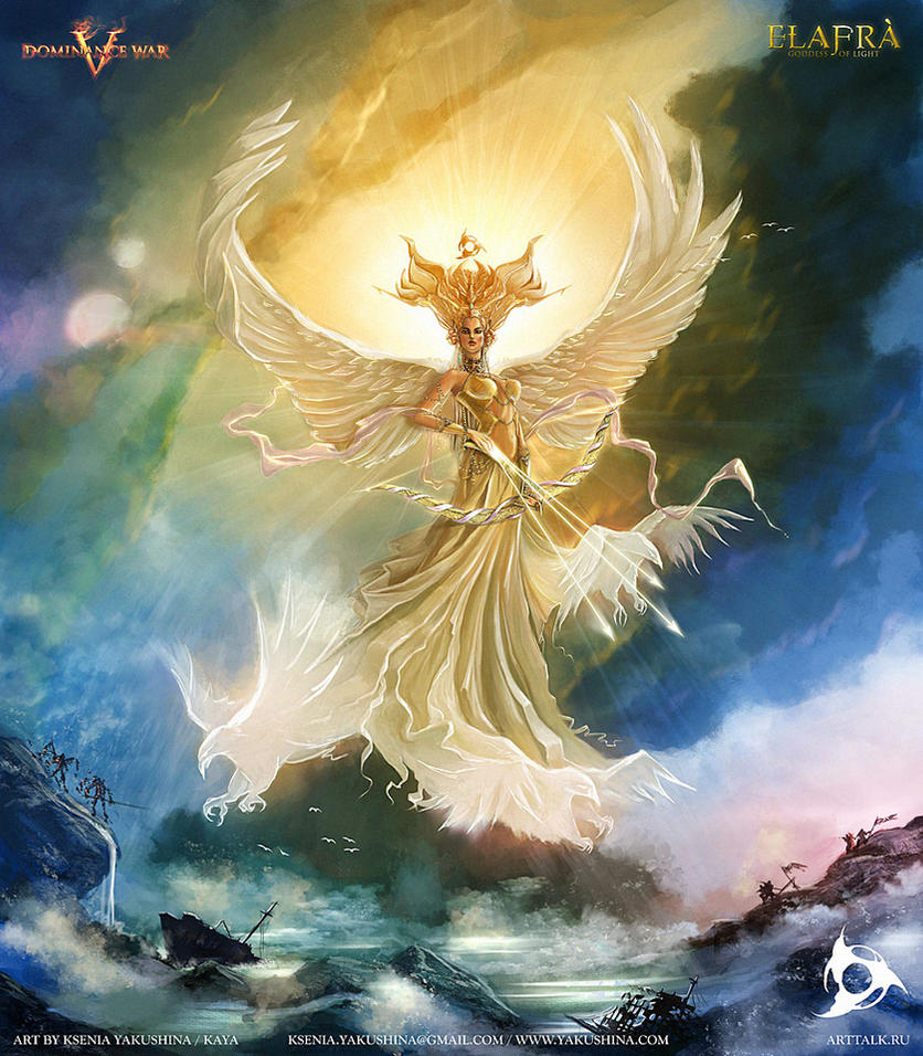 Goddess of Light by KseniaYakushina on DeviantArt