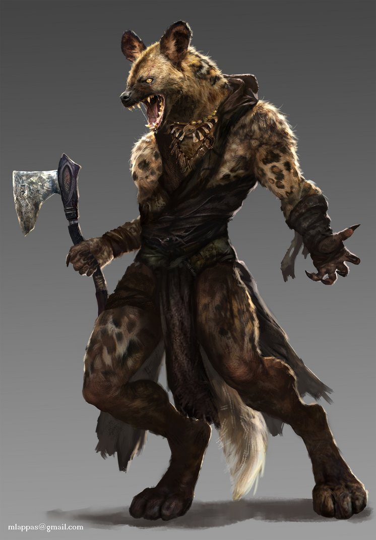 Gnoll-Commission by mlappas on DeviantArt