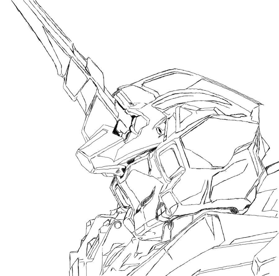 Unicorn Gundam by Longnh on DeviantArt