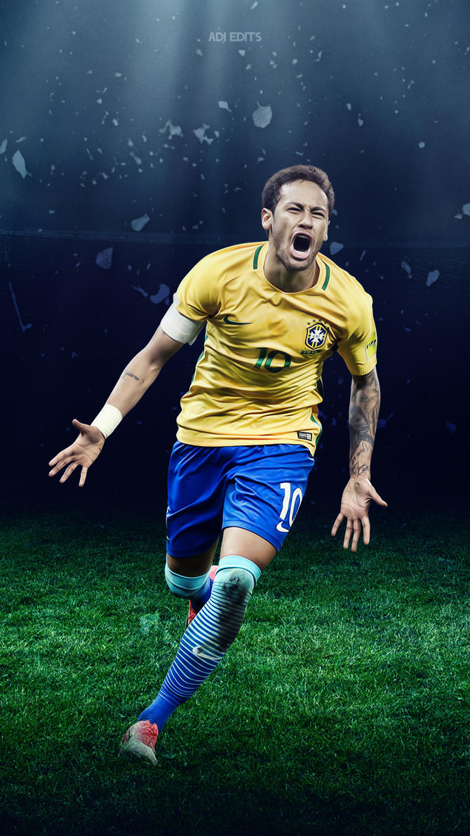 Neymar Jr. Brazil Lockscreen Wallpaper HD by adi-149 on ...
