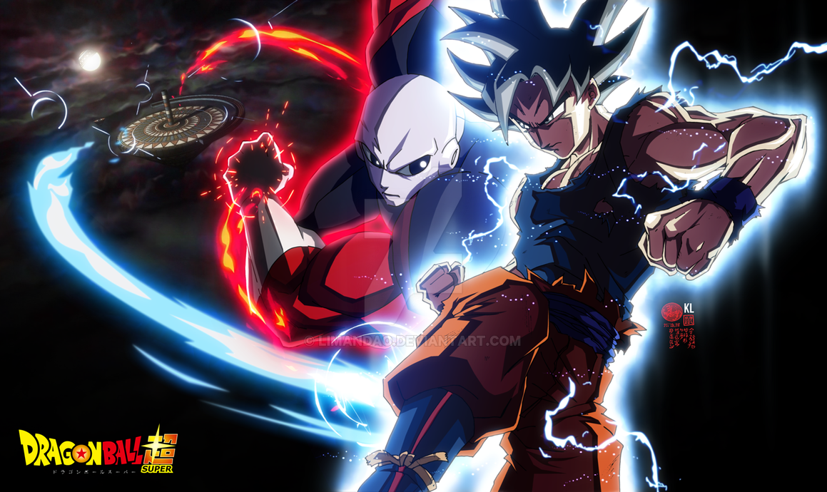 Goku Ultra Instinct Vs Jiren By Limandao On Deviantart