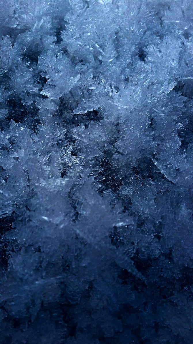 Blue snow crystals by Austingamesalot on DeviantArt