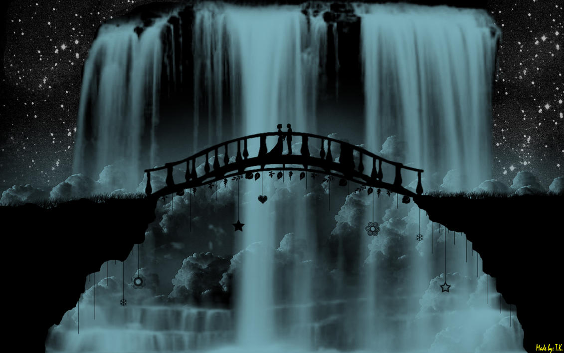 Risultati immagini per waterfalls love