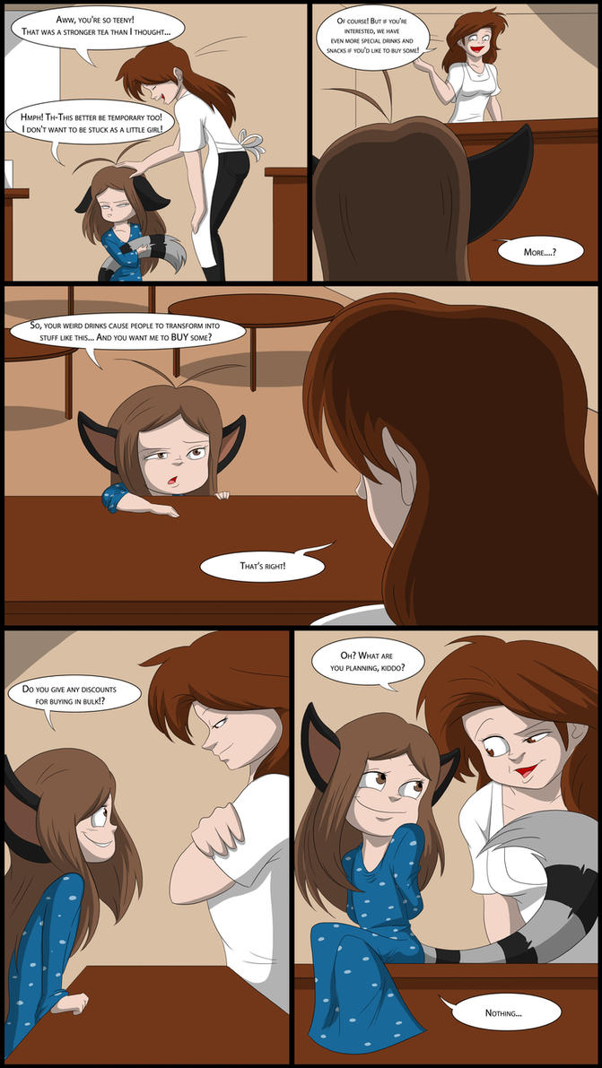 Coffee Shop Girl TG/TF/AR Page 1 by TFSubmissions on DeviantArt