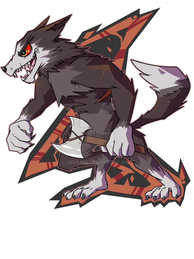 Axe Werewolf by Devilkei on DeviantArt