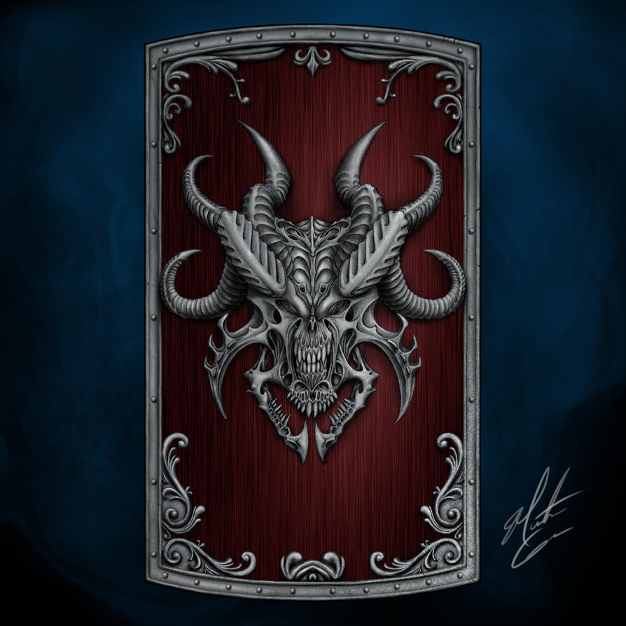 Zauber Boosten - Seite 14 Demon_wall_shield_design_by_the_undivine-d62fxu7