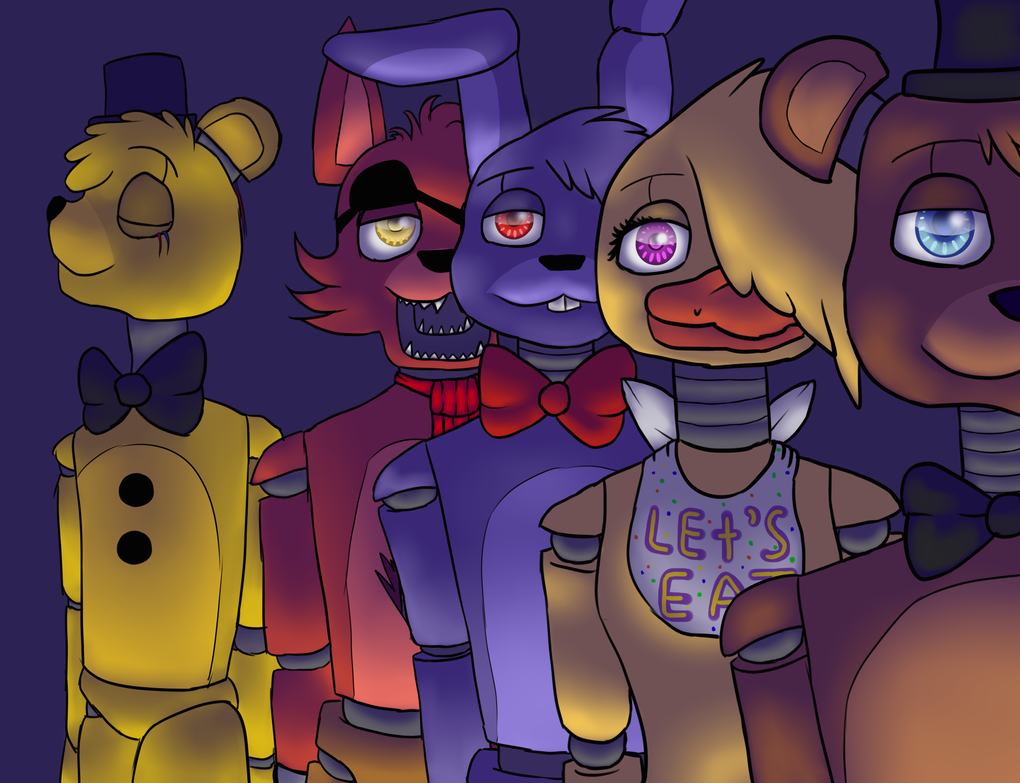 Freddy, Bonnie, Chica and Foxy Joins the Battle by 