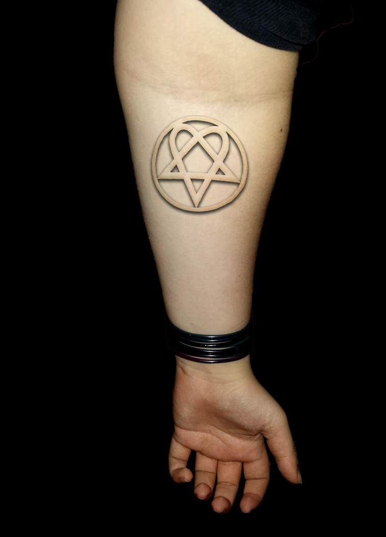 Heartagram Tattoo Design by Deadstar-Grish on DeviantArt