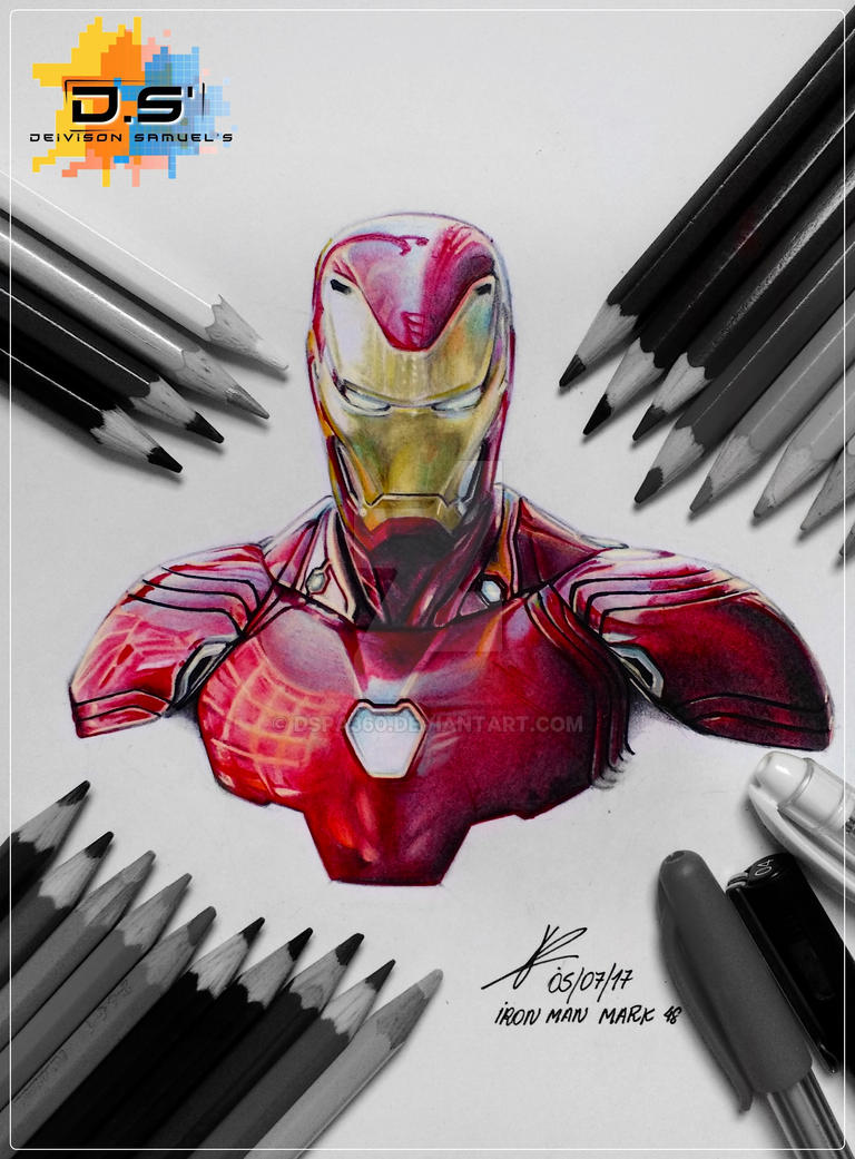 20 Fantastic Ideas Sketch Iron Man Infinity War Drawing Cine Regard