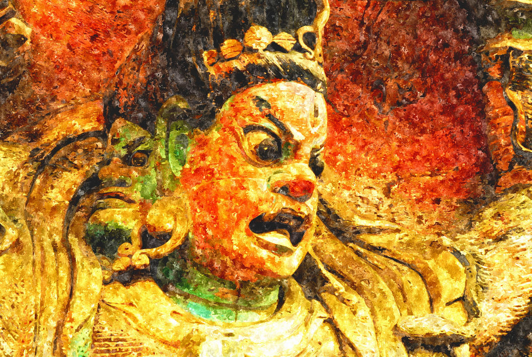 Vajra Krodha Mahabala Ucchusma by davidmcb on DeviantArt