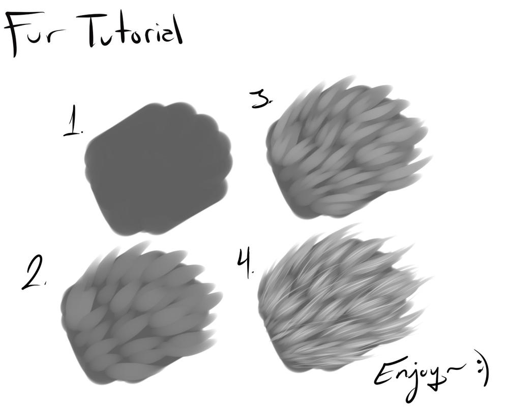 Fur Tutorial PaintToolSAI Download! by Napoisk on DeviantArt