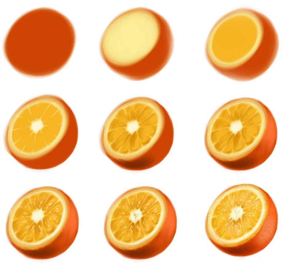 orange - step by step by ryky on DeviantArt