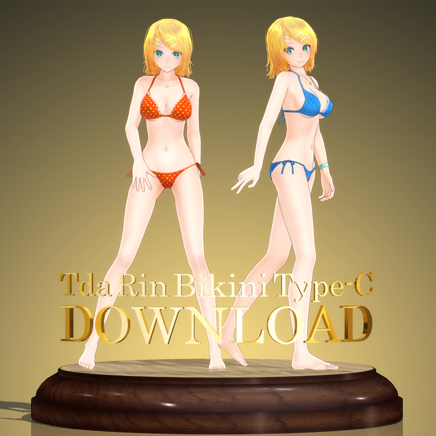 MMD Tda GUMI Bikini Type-B DL by Murabito124 on DeviantArt