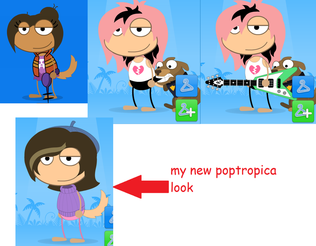My Old Poptropica And New Look Poptropica by WildTangent