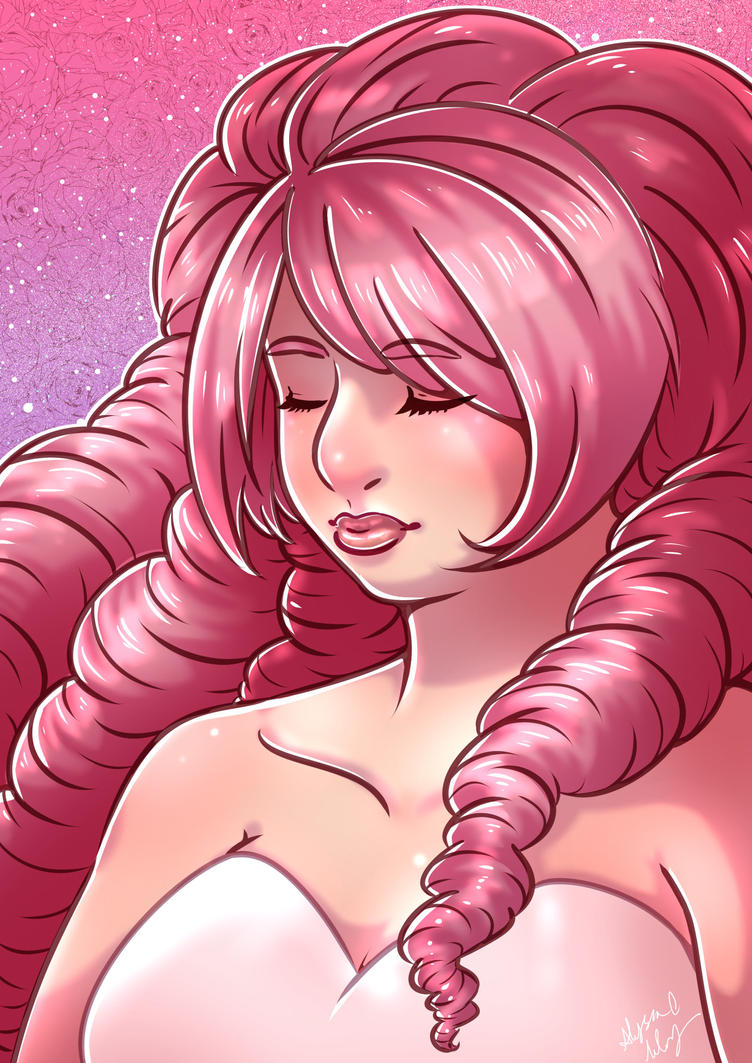 Another Rose Quartz (procrastinating on commissions lolz). I love her so much! I ordered a wig and a Mr. Universe T-shirt so I can be her for Halloween! I'll post pictures once everything arrives I...