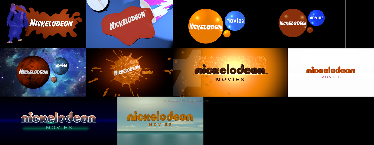 Nickelodeon Movies logo remakes by logomanseva on DeviantArt