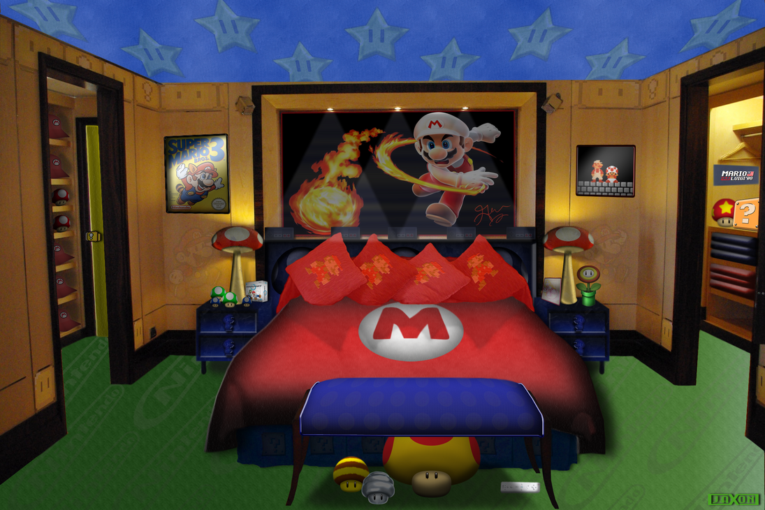 Marios Bedroom By JayJaxon On DeviantArt
