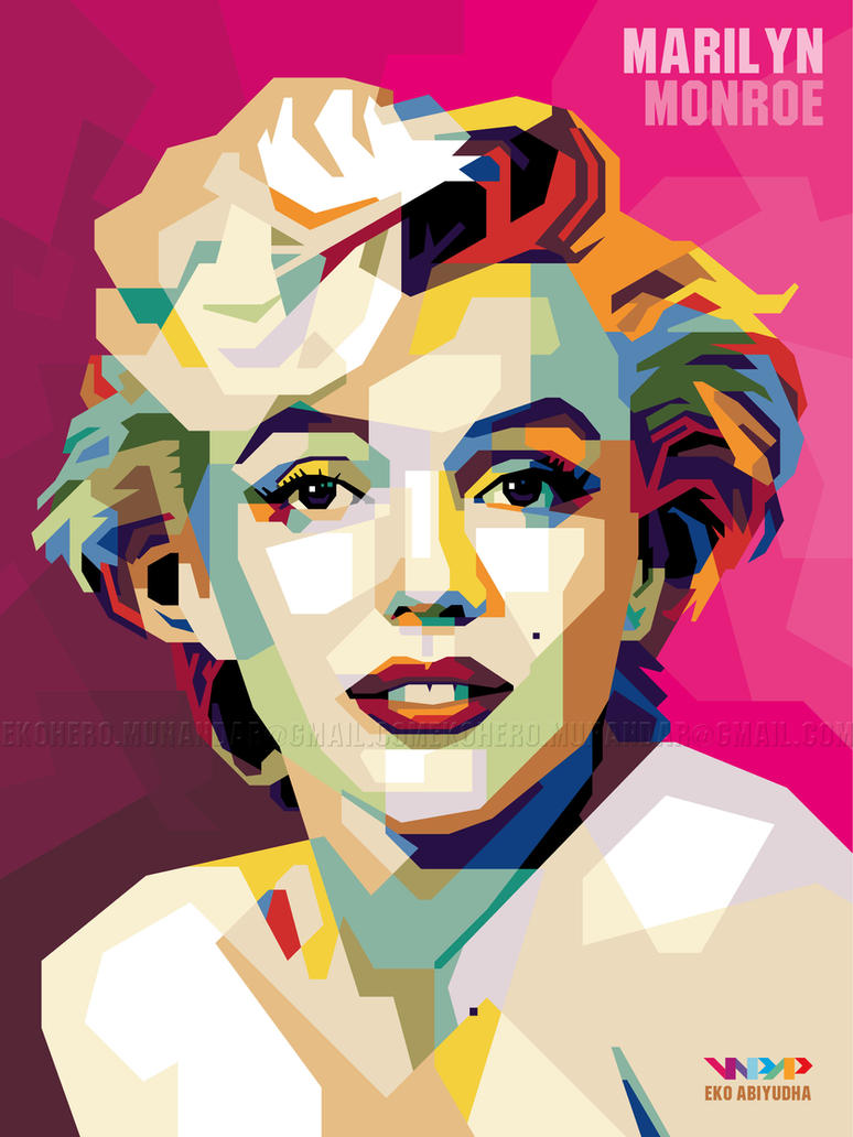 Marilyn Monroe by ekoabiyudha on DeviantArt