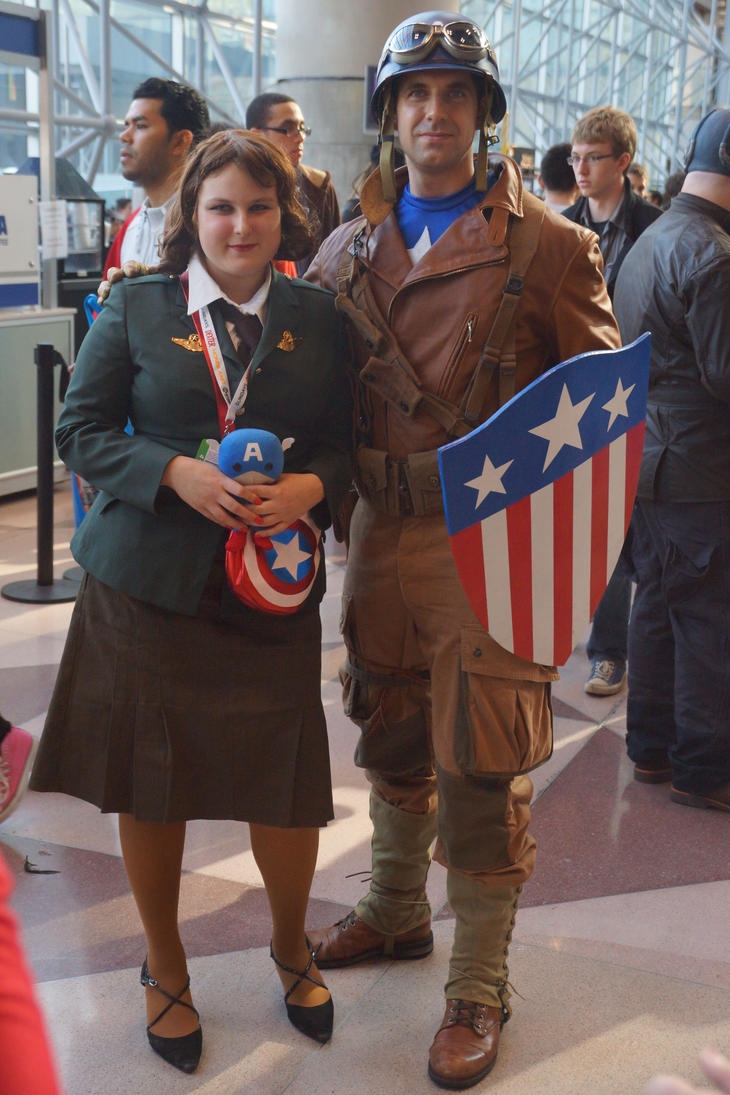 NYCC 2012 - Captain America - Peggy Carter by kamau123 on DeviantArt