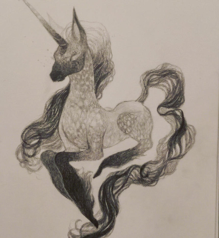 unicorn sketch by gawki on DeviantArt