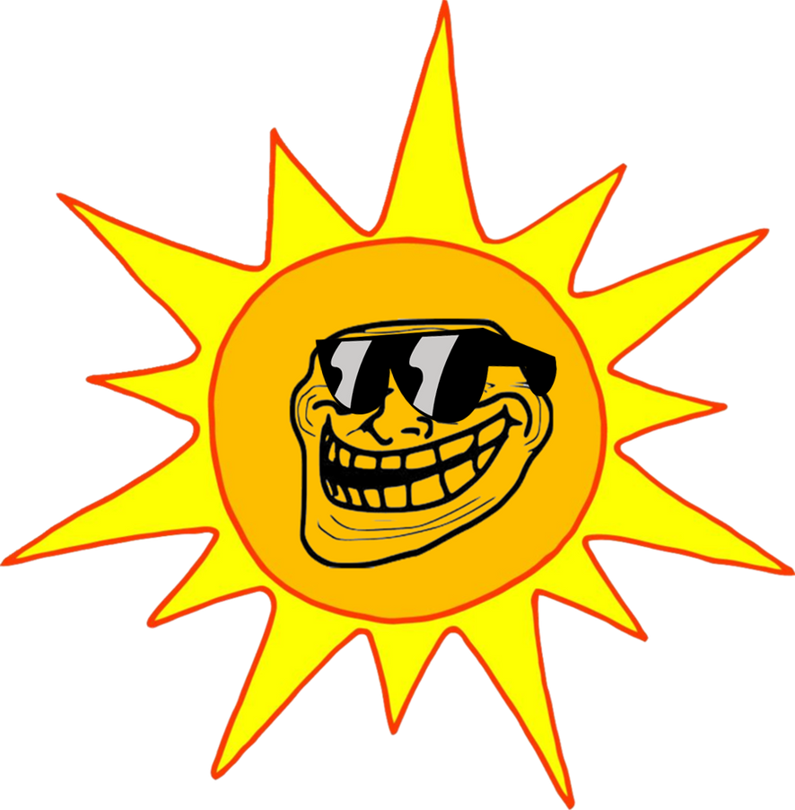 The Sun's A Troll by Randombushgirl on DeviantArt