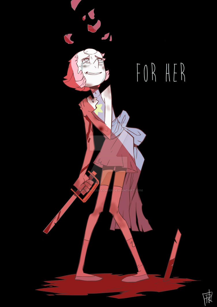 A lil' fanart of Pearl. How do you think she could react if she was watching American Beauty or playing at Rule of Rose? X)