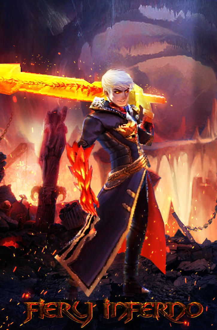 Fiery Inferno Skin Alucard of Mobile Legends by Laxzear on ...