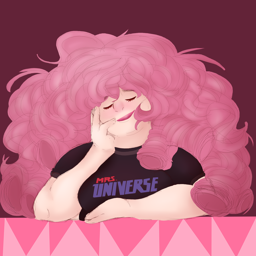 Rose quartz again because she's honestly all I have the energy for right now
