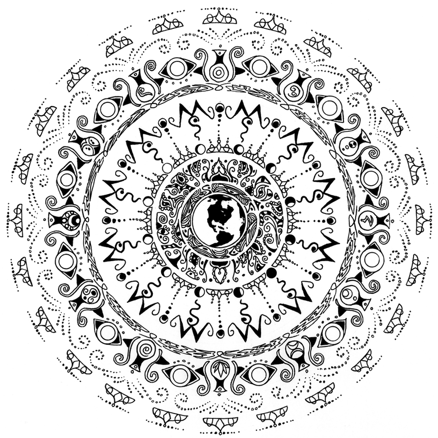 Earth Mandala full by Mikusummer on DeviantArt