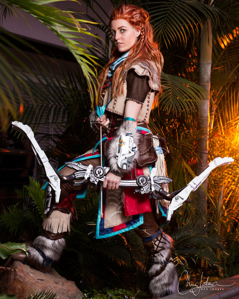 An awesome cosplay by Ibelinn Cosplay for Horizon Zero 