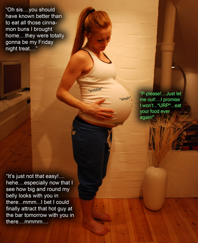 forced to be pregnant captions
