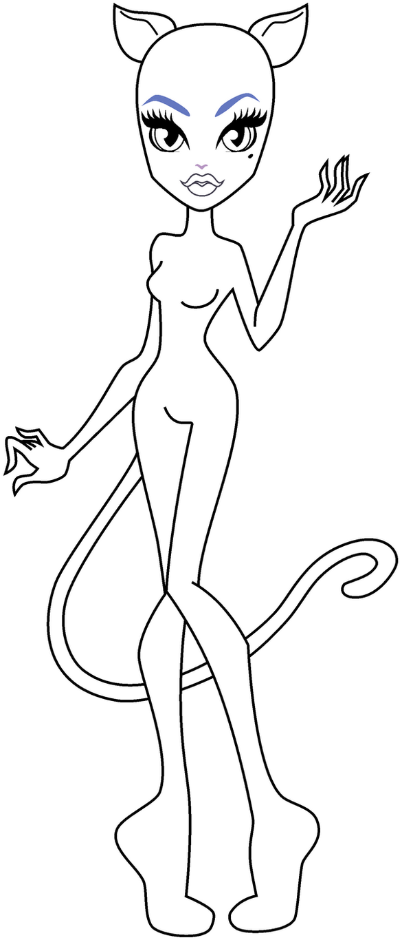 baby ghoulia coloring pages - photo #29