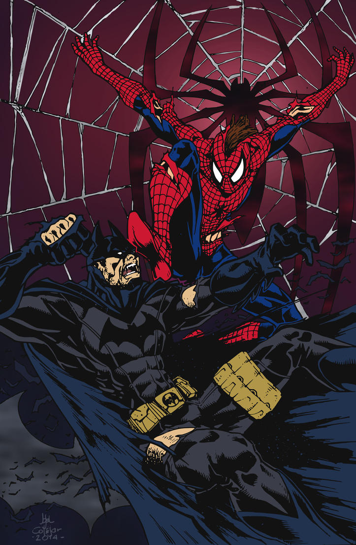 Download Batman vs. Spider-Man by geniuspen by edCOM02 on DeviantArt