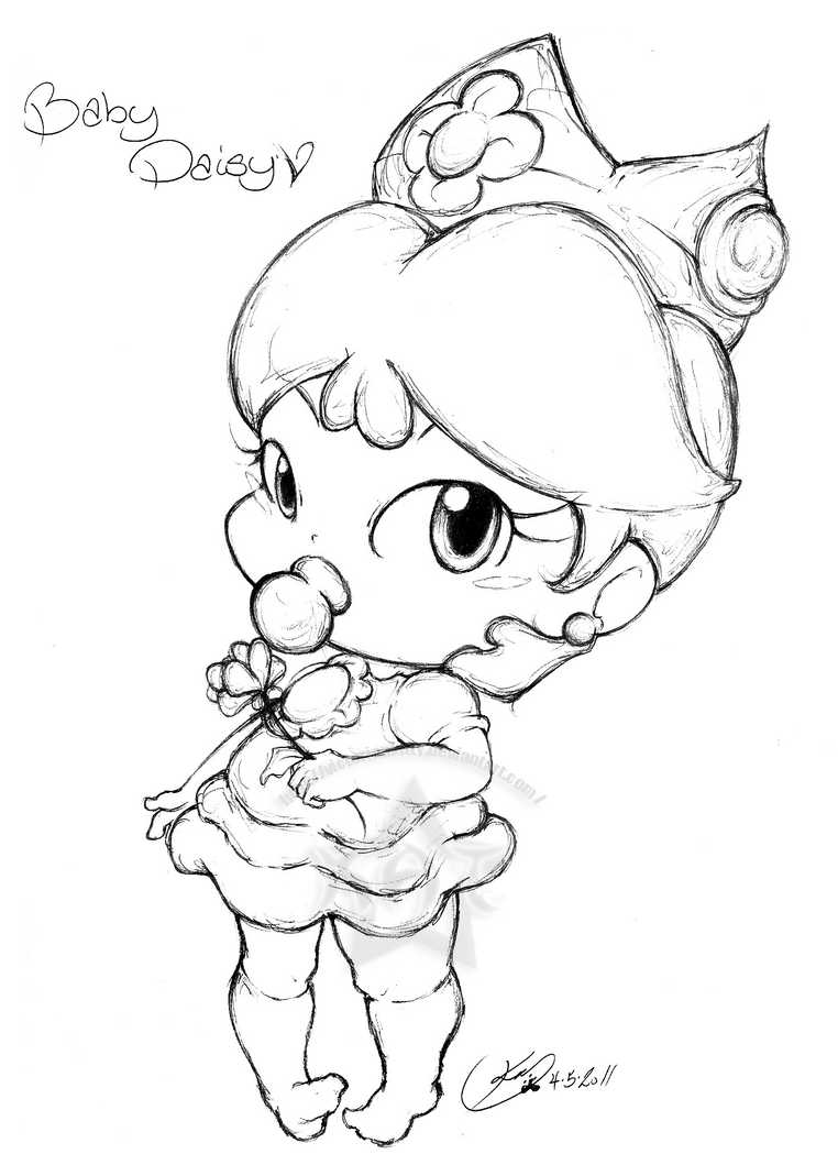 Baby Daisy by victoriankitty