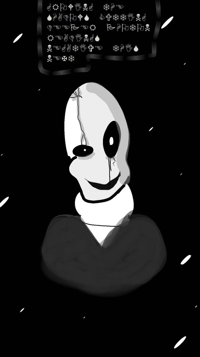 Wd Gaster By Alterniangirl On Deviantart