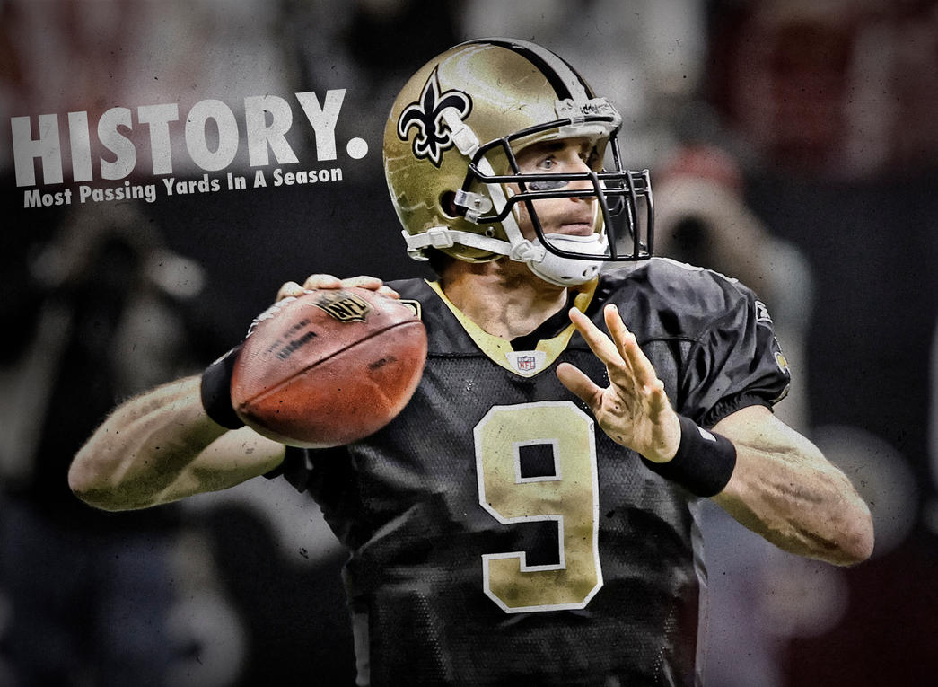 Drew Brees Record by RGray525 on DeviantArt