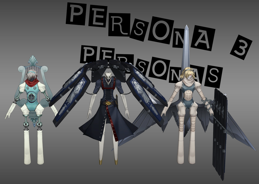 Persona 5: P3 Personas XNALara (Update 1!) by Xelandis on DeviantArt