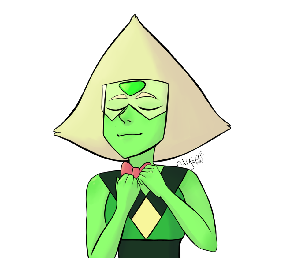 Peridot from Steven Universe... I don't even know why I drew her.. guess I was just bored lol