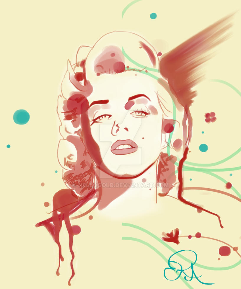 Marilyn Monroe by NelloGold on DeviantArt
