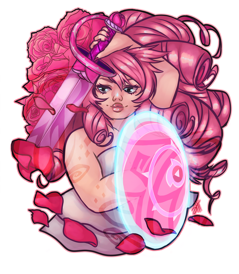 >>> Commissions are Open! <<<Click here for the info My facebook page! Art tumblr Rose Quartz from Steven Universe made for Toda Frida www.todafrida.com.br/   Estampa fe...
