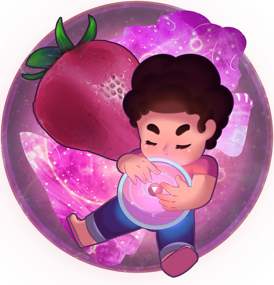 Check out my Tumblr : VIA The background texture comes from [Pixiv id=43437967] Please support the author. I FUCKING HATE DRAWING STRAWBERRY. I love Steven though.