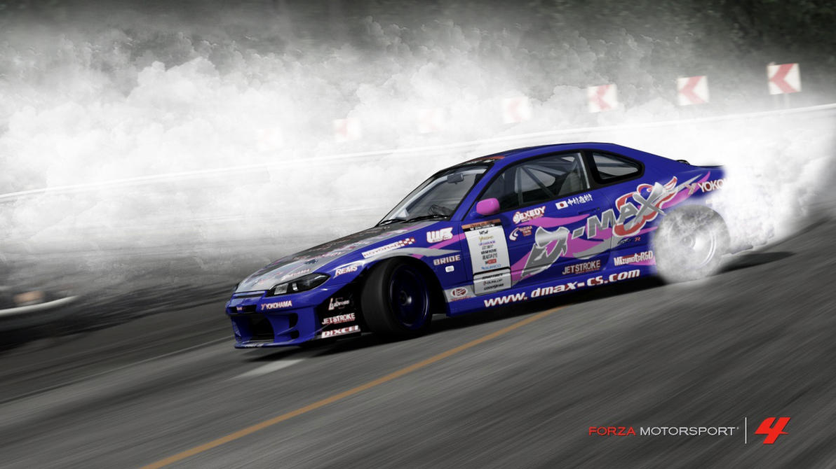 DMAX s15 drifting on forza 4 by teamHPI on DeviantArt
