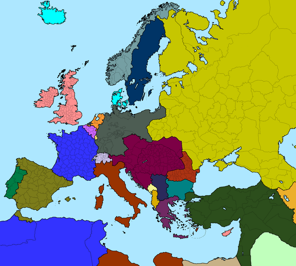 Europe 1914 v1 by xGeograd on DeviantArt